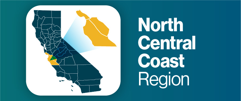 North Central Coast Region map