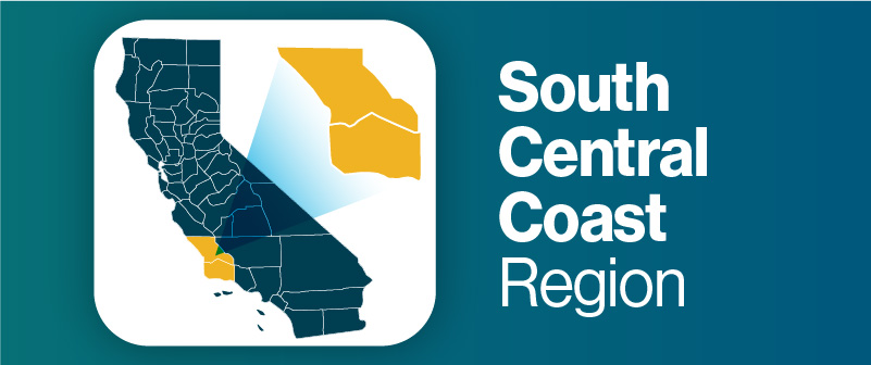 South Central Coast Region map