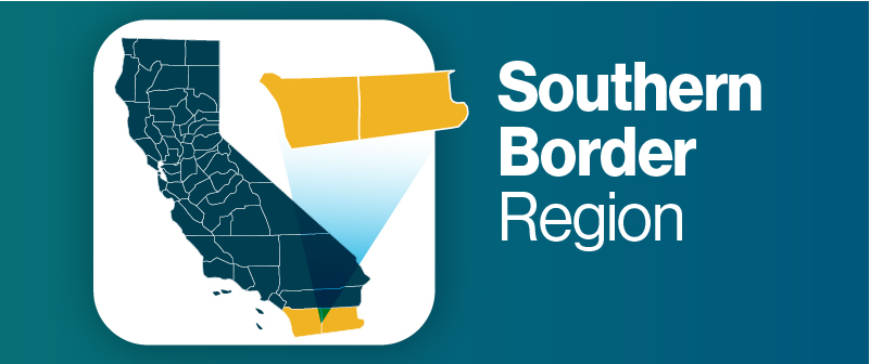 Southern Border Region map