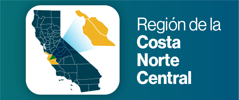 North Central Coast Region map