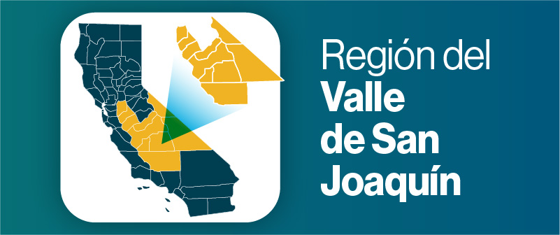 San Joaquin Valley Region map