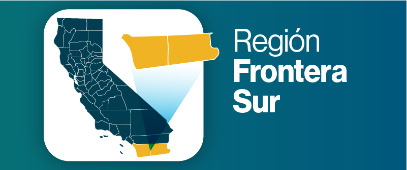 Southern Border Region map